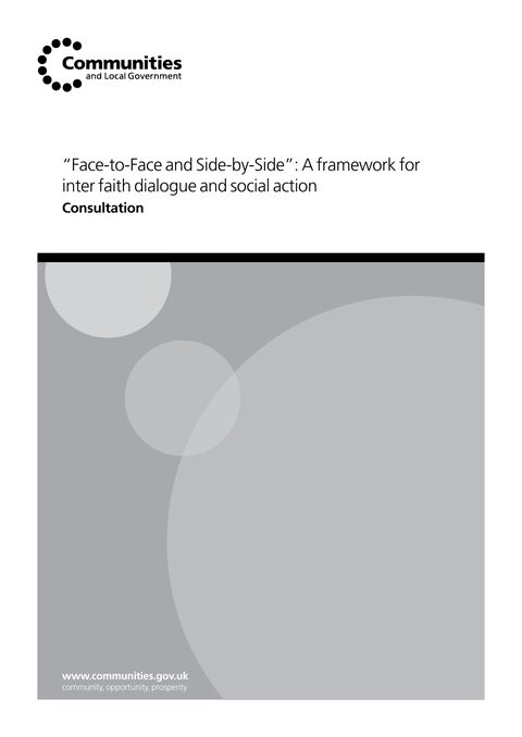 Cover of Face-to-Face and Side-by-Side (Consultation)