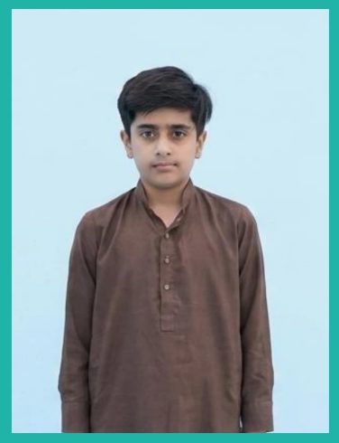 Rehan Shakeel, sponsored student, Pakistan