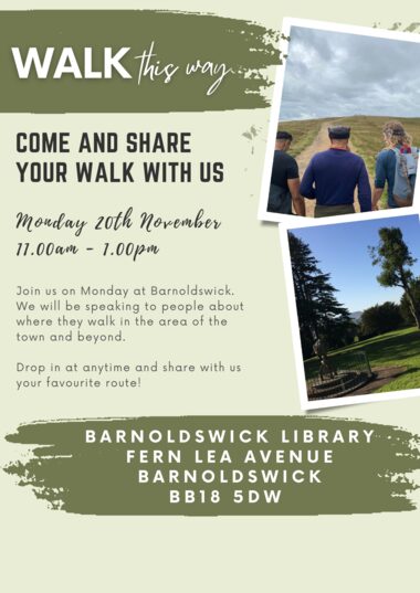 Walk This Way — share your walk, Barnoldswick Library
